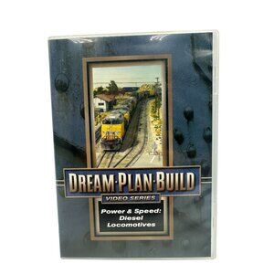 Dream Plan Build Video Series Power & Speed Diesel Locomotives DVD History